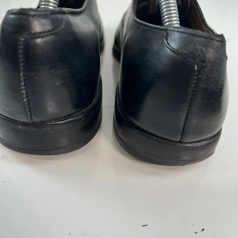 Allen Edmonds Park‎ Avenue Black Leather Cap Toe Oxford 10 B